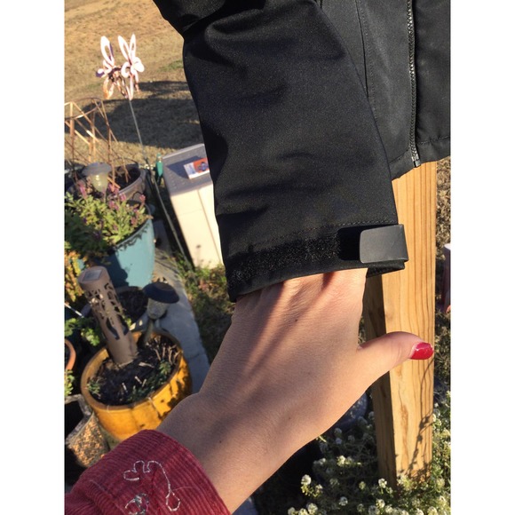 The north face womens zip up coat size XS extra small black primaloft - Picture 7 of 14